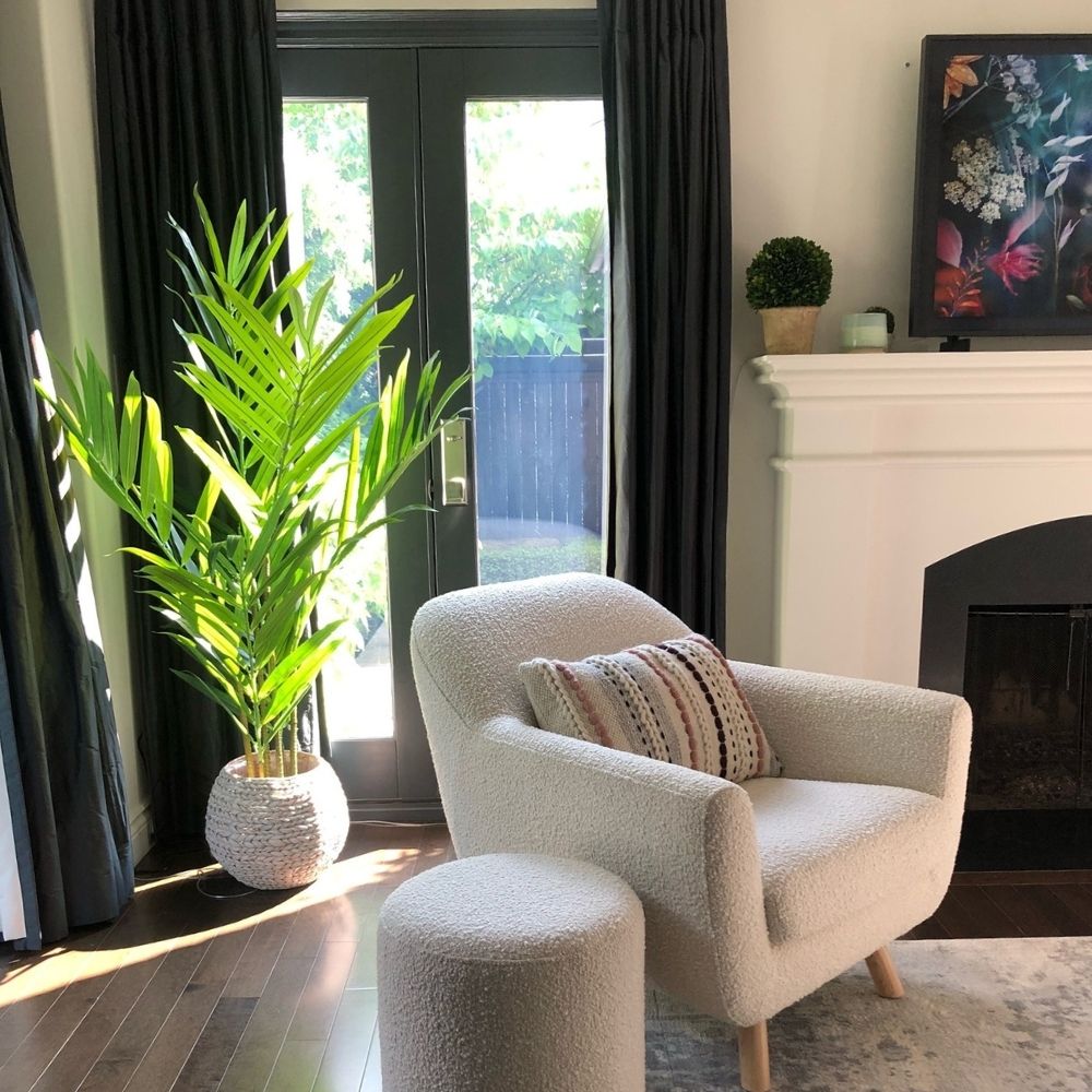 Kentia Artificial King Palm Potted Plant 5'