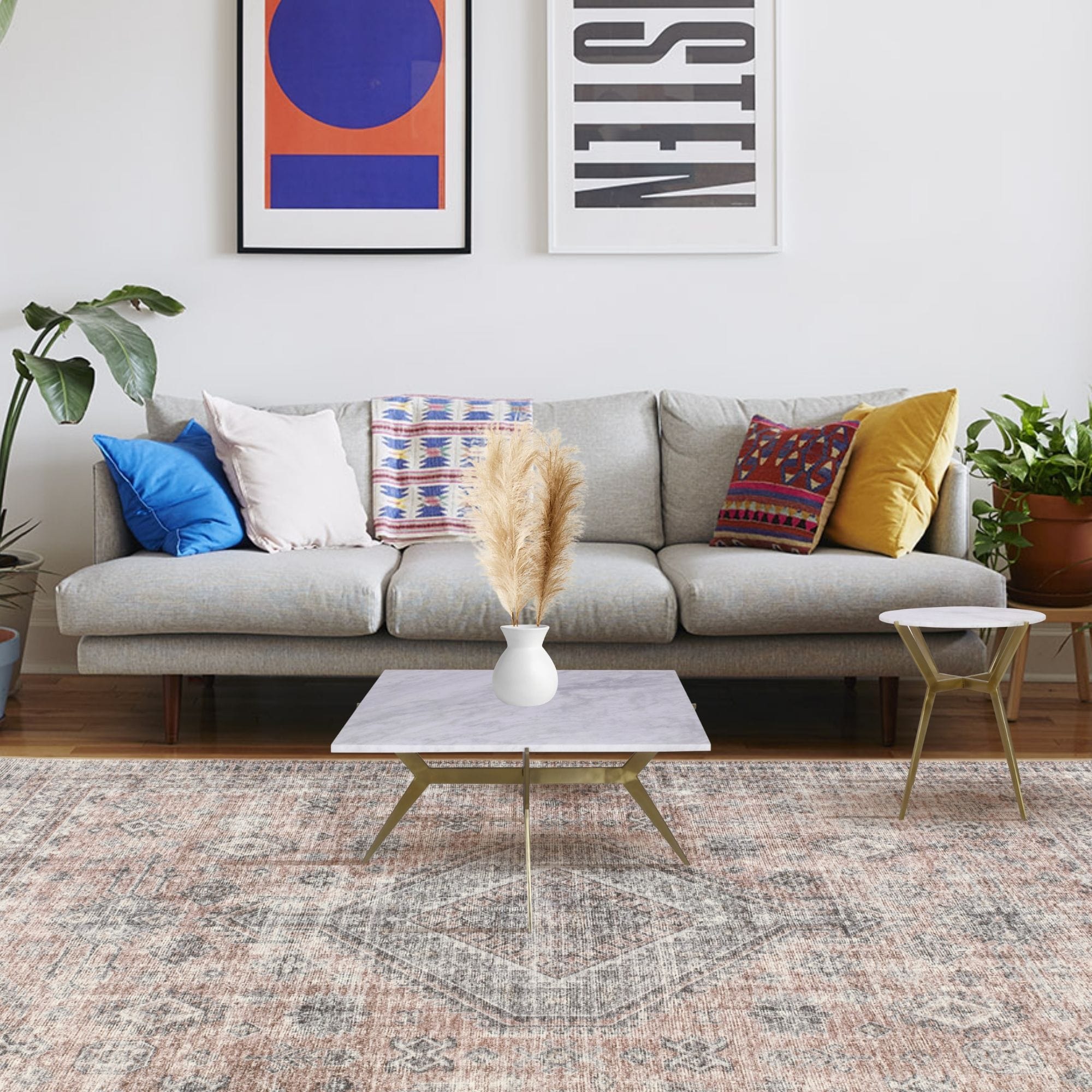 Sevi Square Marble Coffee Table