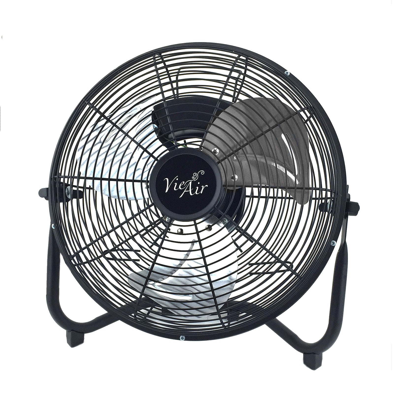 Vie Air 20 Inch Industrial Tilting High Velocity 3 Speed Metal Floor Fan - Free Shipping