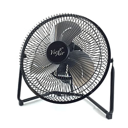 Vie Air 9 Inch High Velocity Tilting 3 Speed Metal Floor Fan - Free Shipping