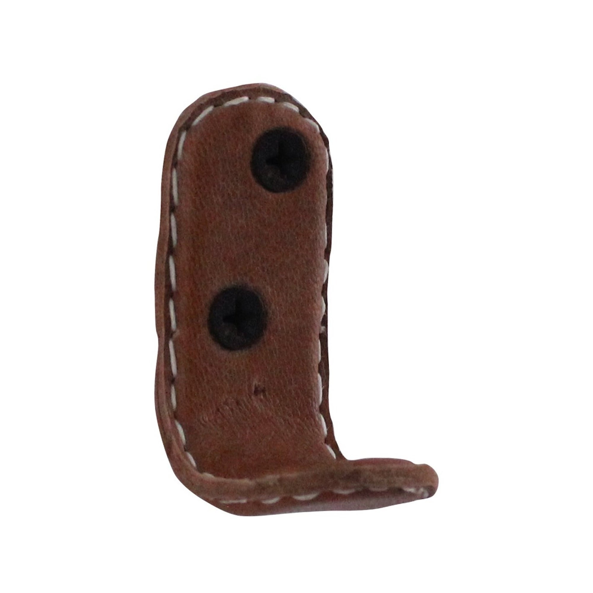 Alum. & Leather Hook (VE-0241BR)