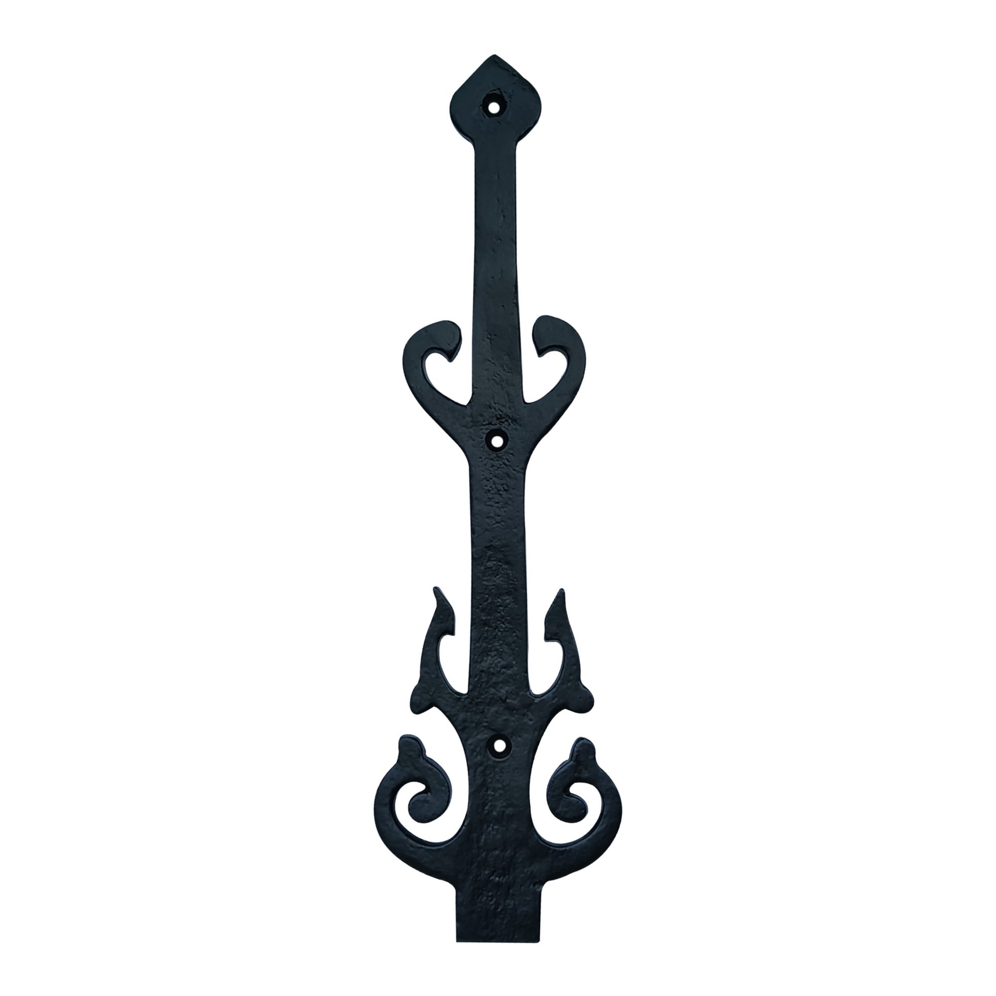 Heavy Duty Hinge, Antique Black, Cast Iron