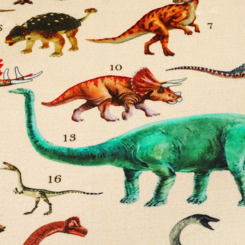 Qaba Large Play Mat 79" x 59", Crawling Mat for Toddlers, Living Room and Bedroom with Dinosaur Pattern