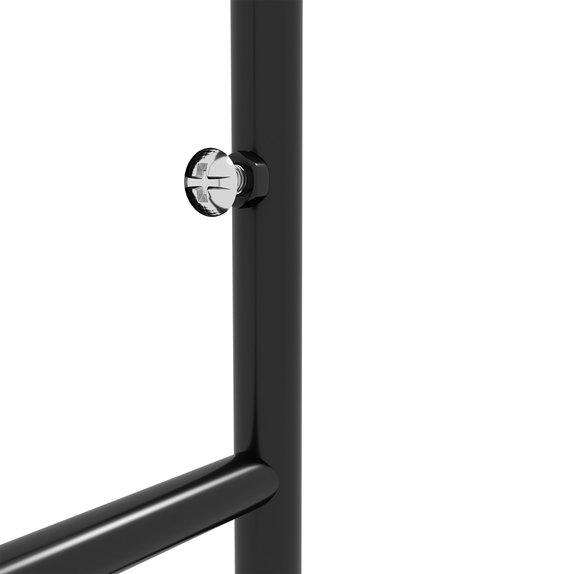 Outsunny Metal Garden Trellis Pack of 2 for Climbing Plants, Arched Grid Trellis Panels, 20" x 47", Black