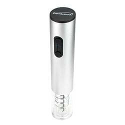 Brentwood Portable Electric Wine Bottle Opener in Silver - Free Shipping