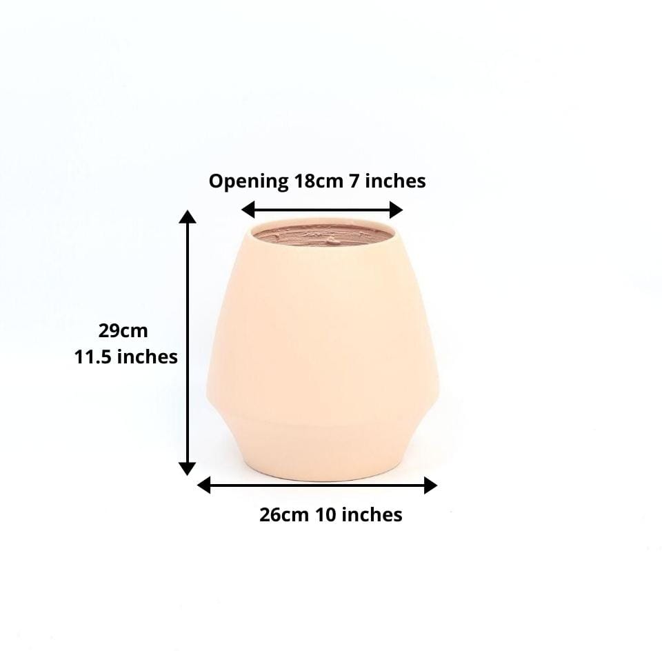 Walt - Peach Bamboo Floor Planter