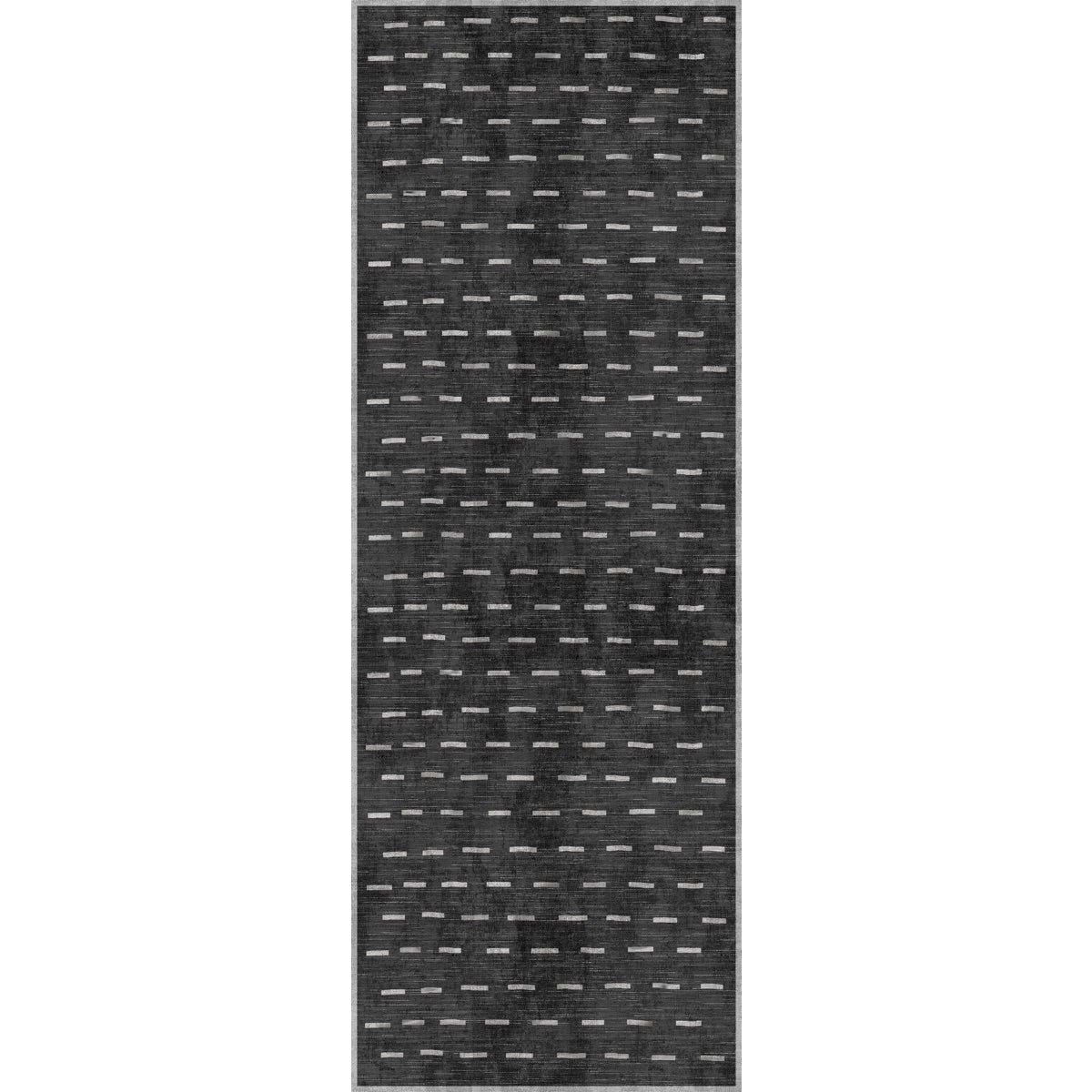 Sando Black Grey Rug