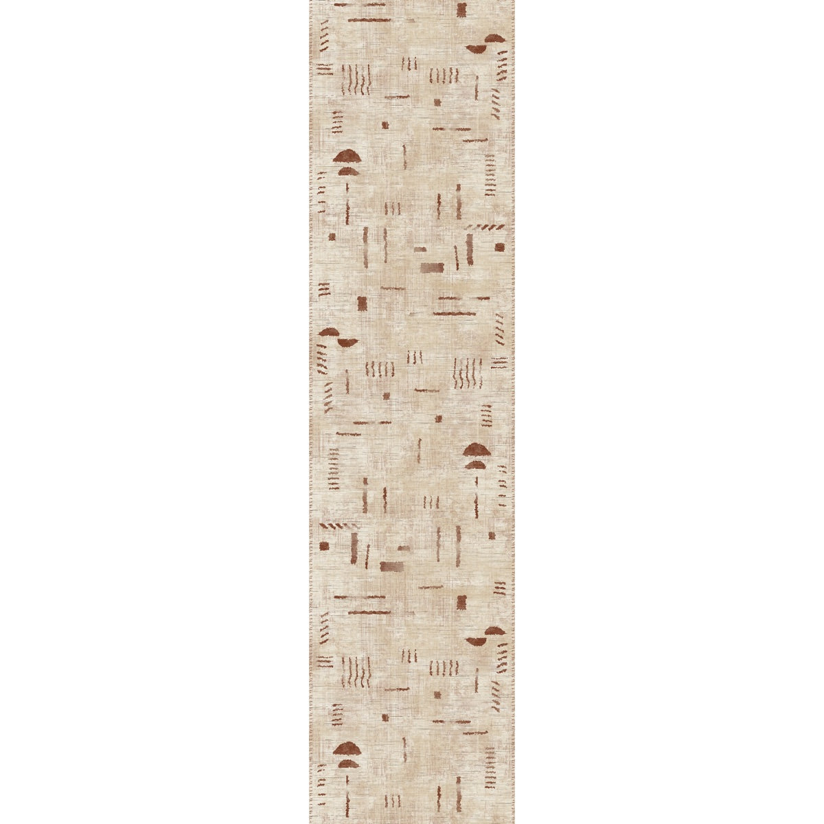 Jama Natural Red Rug