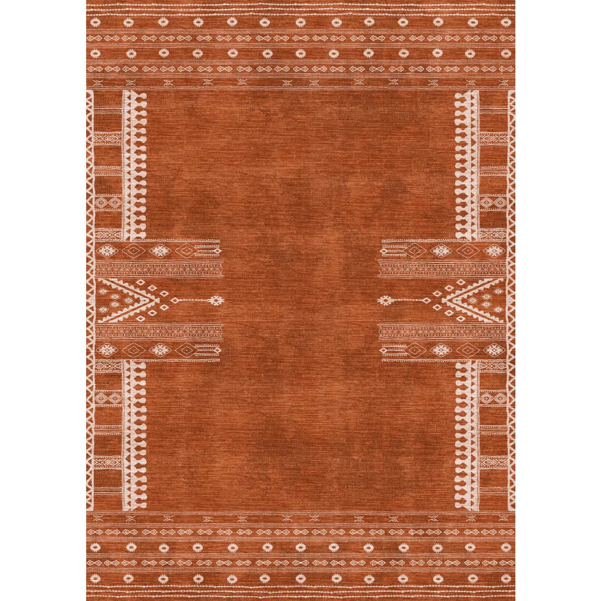 Mazela Orange Rug