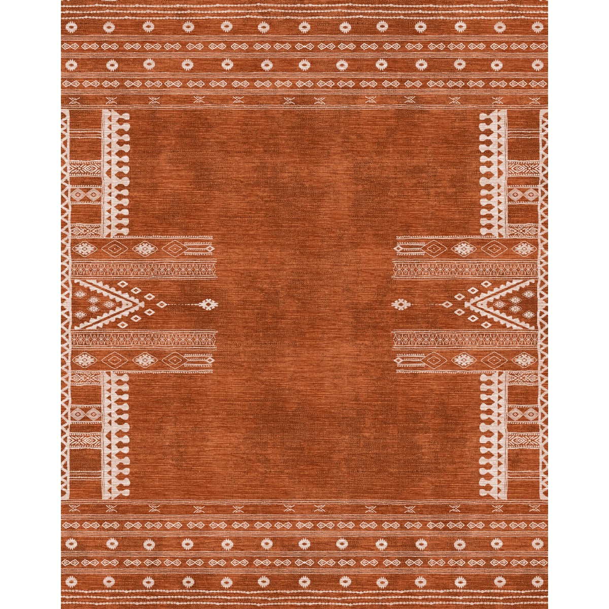 Mazela Orange Rug