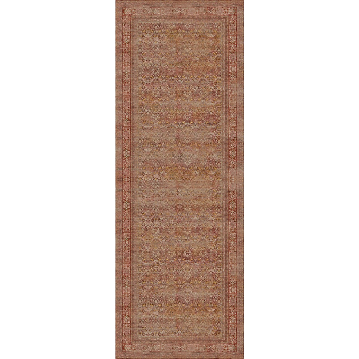 Copera Orange Multi Rug