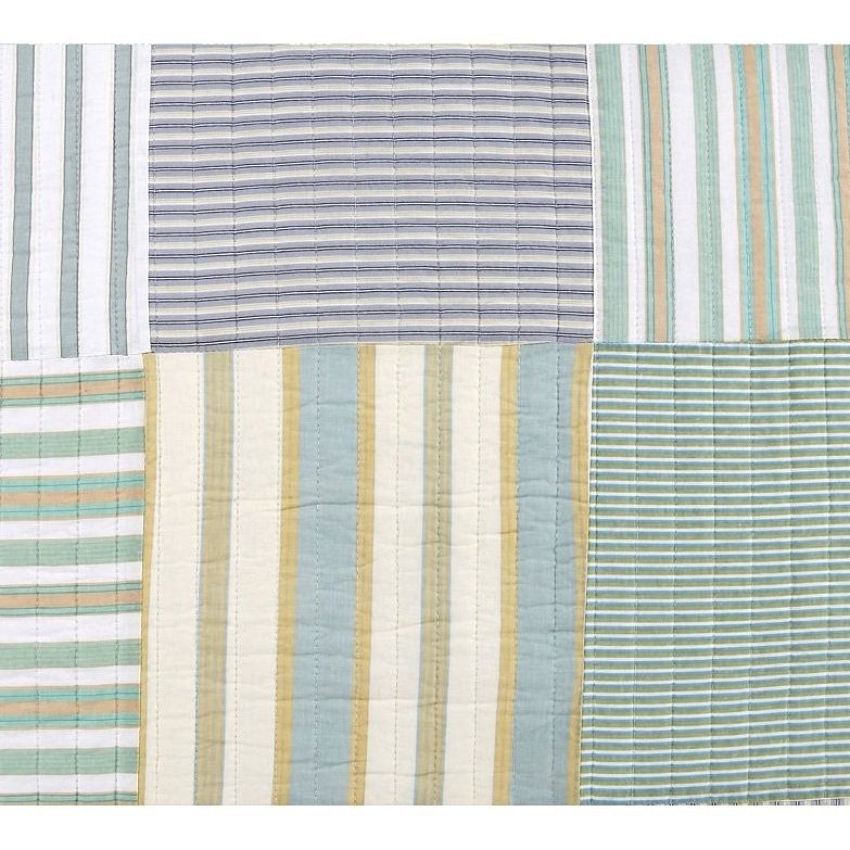 King Size Soft Reversible Patches 100% Cotton Quilt Set - Free Shipping