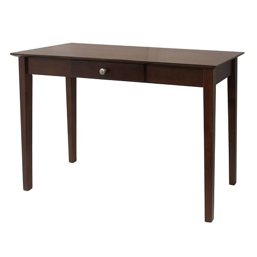 Console Table Laptop Computer Desk Sofa Table in Walnut Finish - Free Shipping