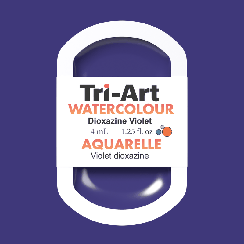 Tri-Art Water Colours - Dioxazine Violet