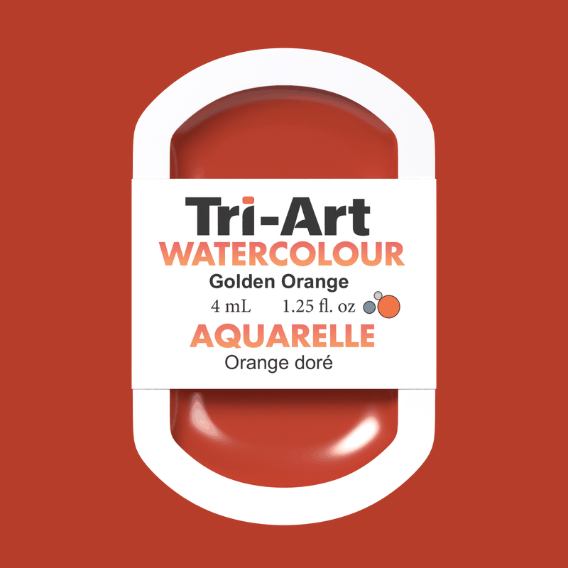 Tri-Art Water Colours - Golden Orange