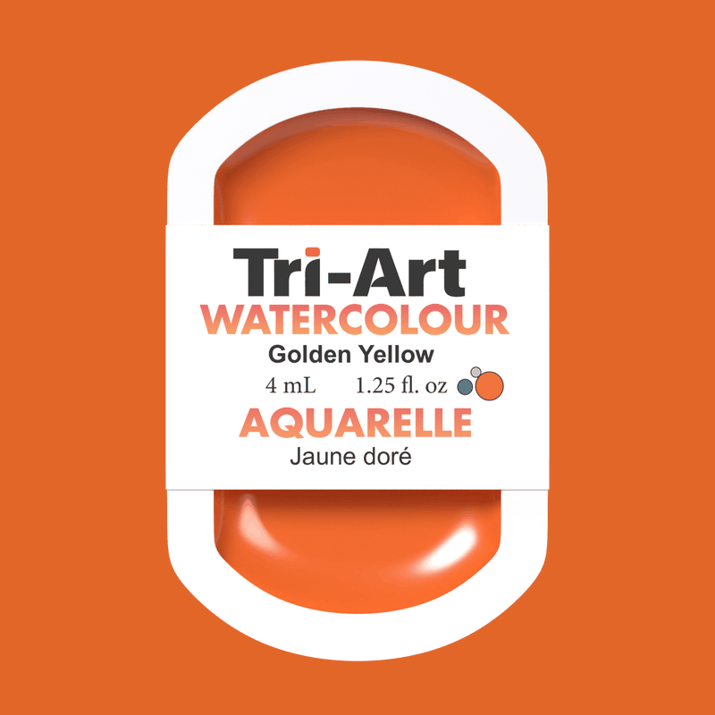 Tri-Art Water Colours - Golden Yellow