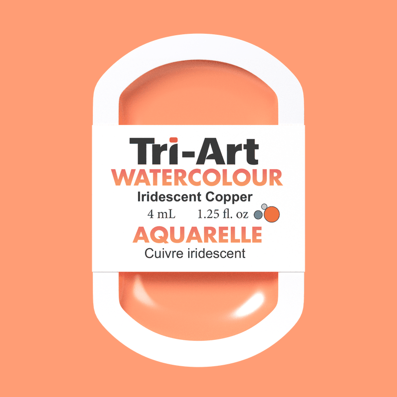 Tri-Art Water Colours - Iridescent Copper
