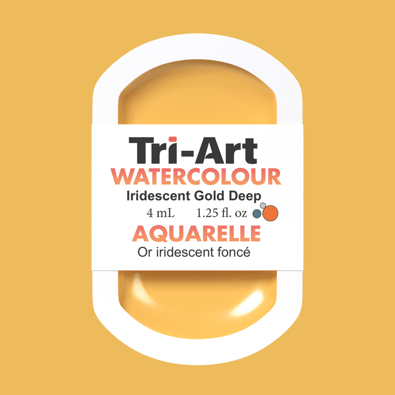 Tri-Art Water Colours - Iridescent Gold Deep