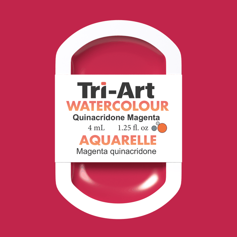 Tri-Art Water Colours - Quinacridone Magenta