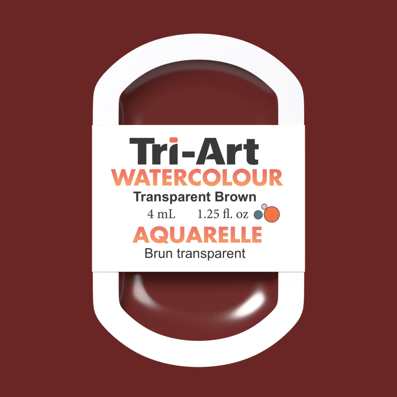 Tri-Art Water Colours - Transparent Brown