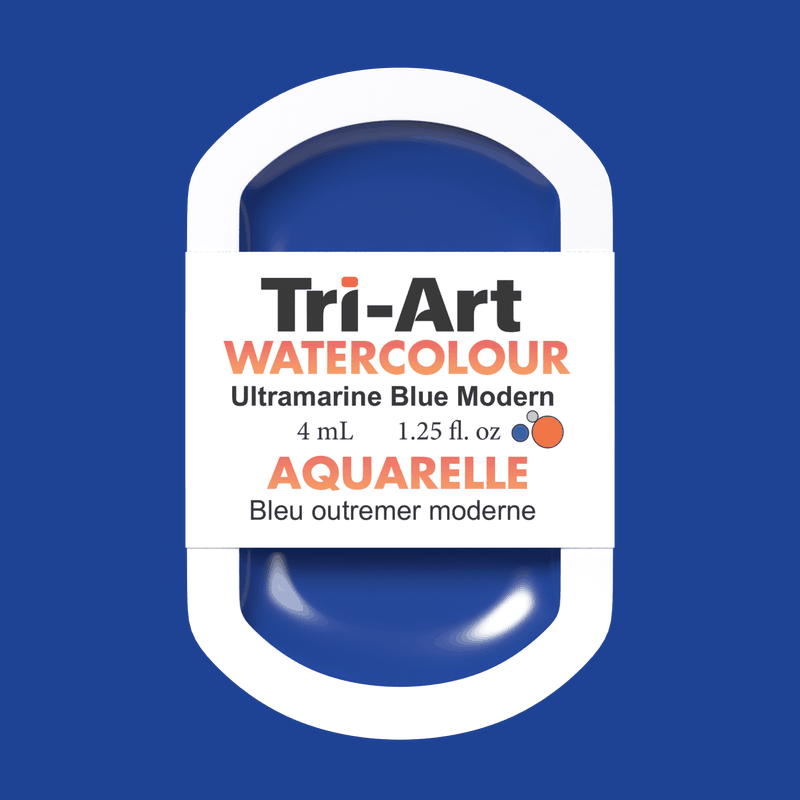 Tri-Art Water Colours - Ultramarine Blue Modern