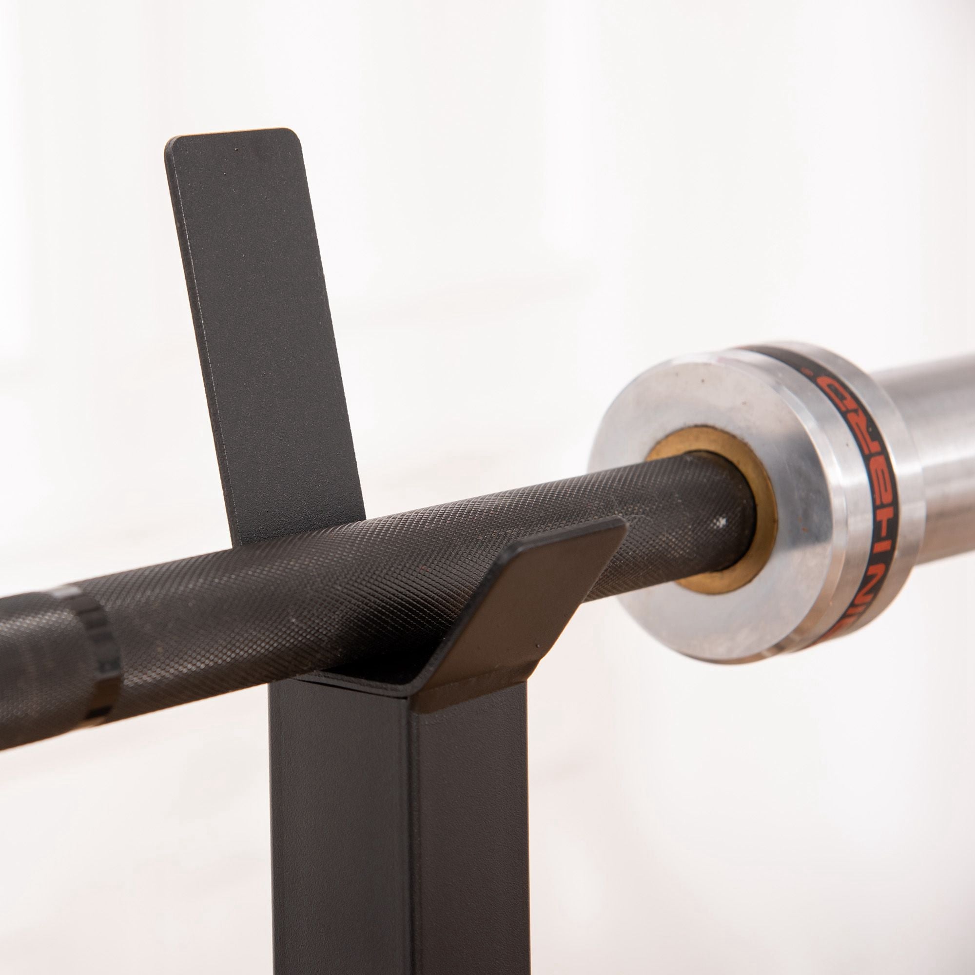 Soozier Adjustable Power Squat Stand Barbell Rack Weight Lifting Home Gym Equipment Black White