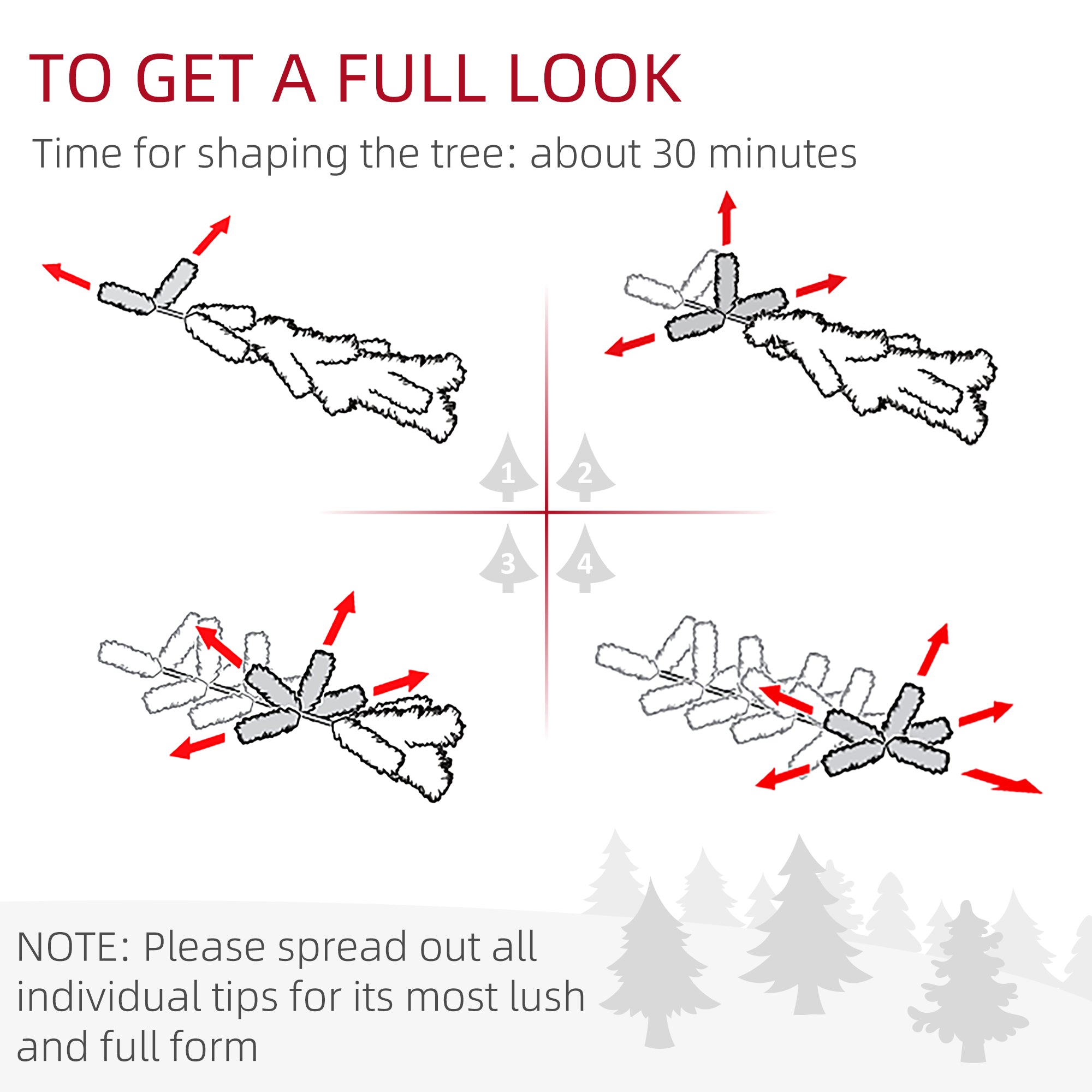 HOMCOM 7' Pencil Christmas Tree, Slim Artificial Xmas Tree with Realistic Branches, Sturdy Metal Stand, Pink