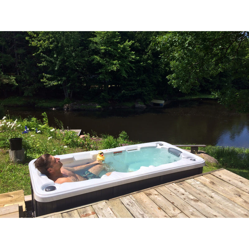 Yukon 2-Person Plug & Play Hot Tub | 16 Jets, LED Lighting, Aromatherapy & Bluetooth