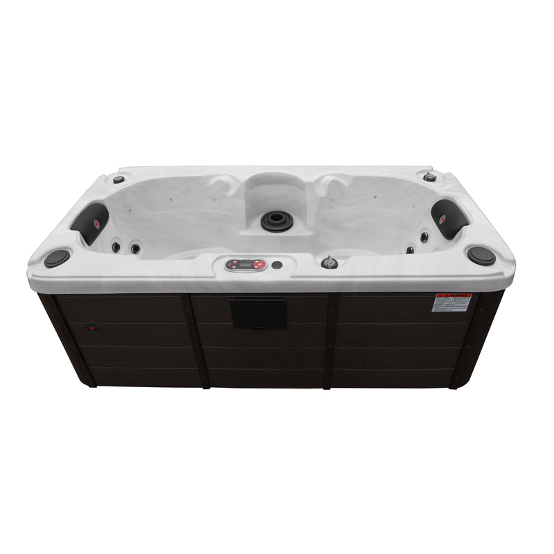 Yukon 2-Person Plug & Play Hot Tub | 16 Jets, LED Lighting, Aromatherapy & Bluetooth