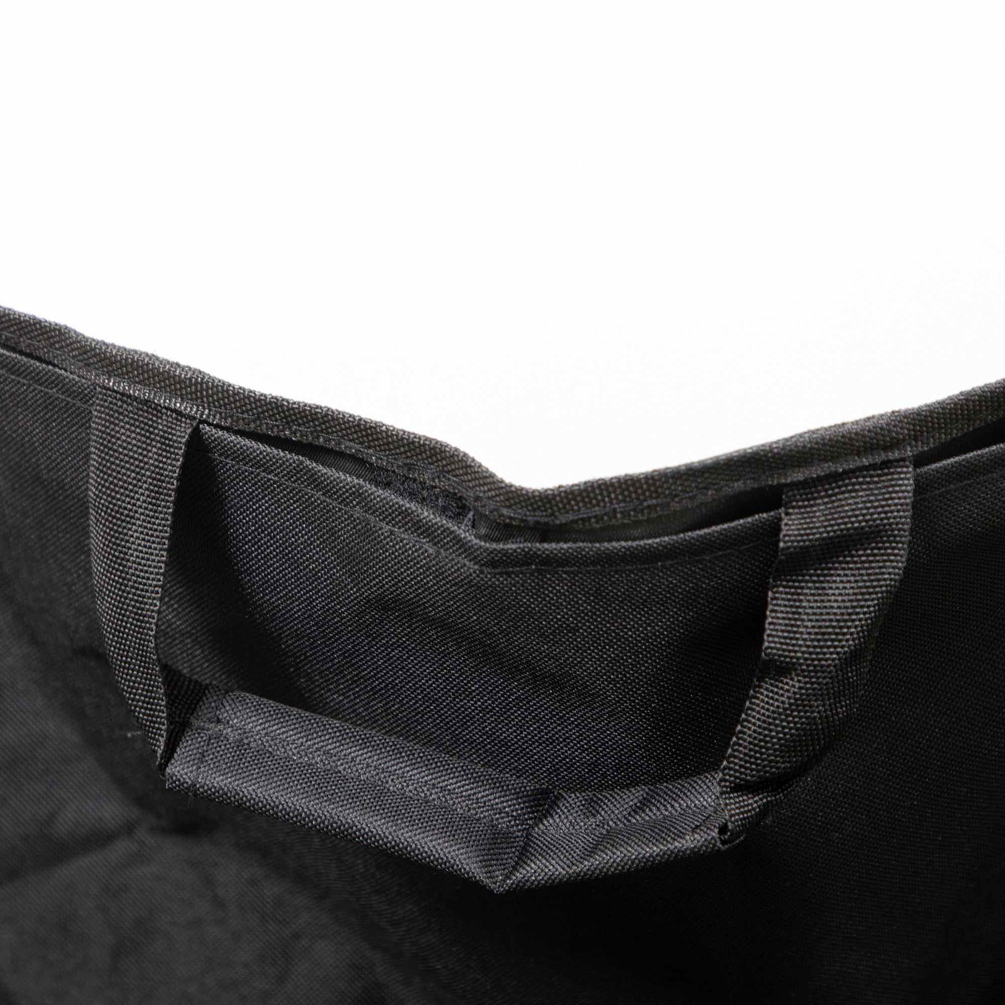 Outsunny Folding Camping Chair Lightweight Portable Chair for Outdoor Hiking Backpacking with Carry Bag Side Pocket Black