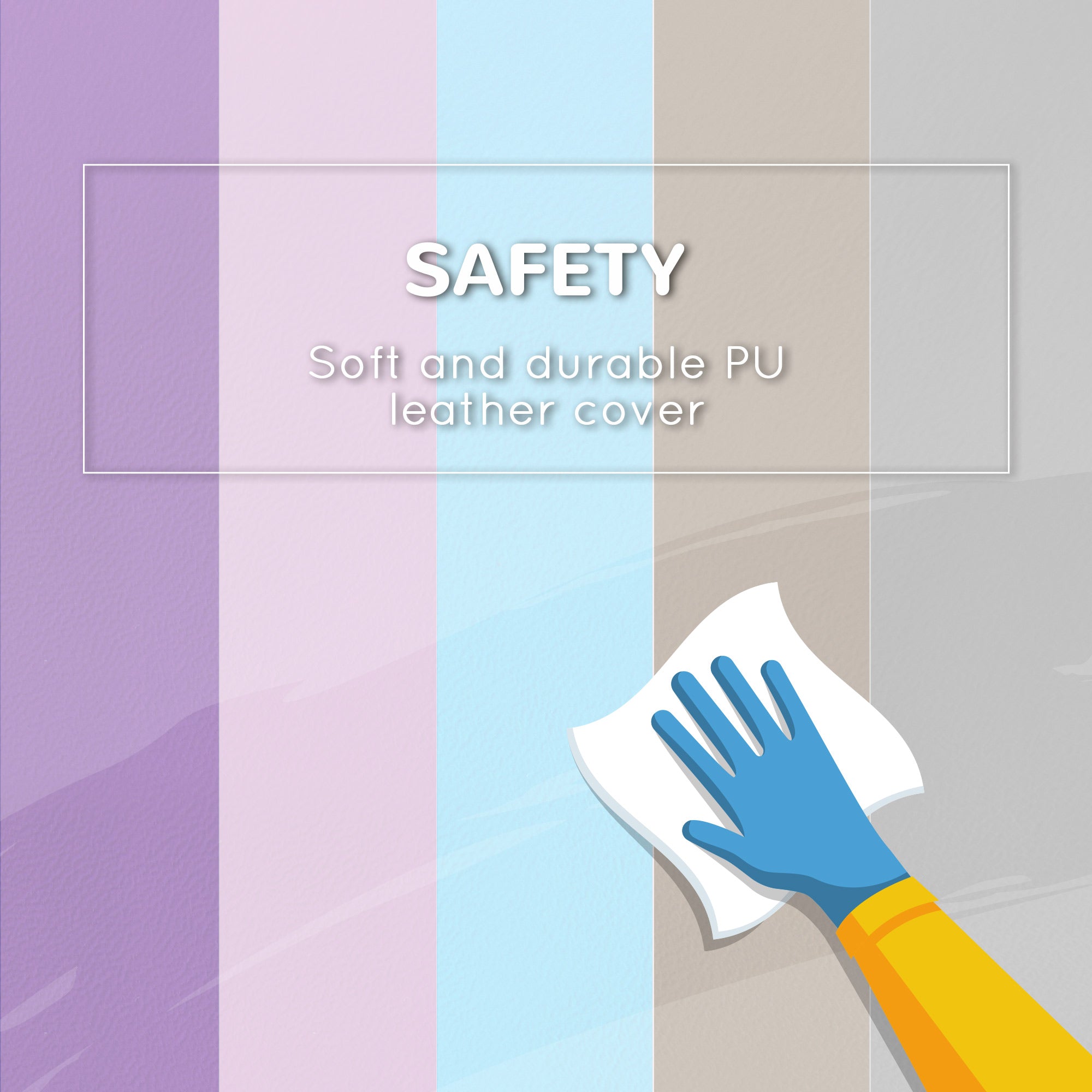 Qaba 7 Piece Indoor Soft Play for Toddlers Climb and Crawl - Multicoloured