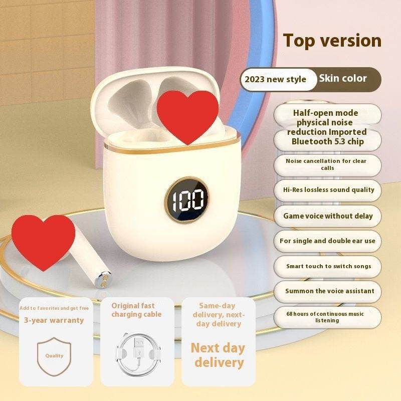 Wireless Bluetooth earphone Noise-canceling Wireless earbuds Low Latency High Sound Quality