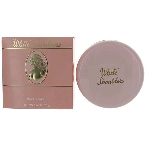 White Shoulders by Parfums International, 2.6 oz Bath Powder for Women - Free Shipping