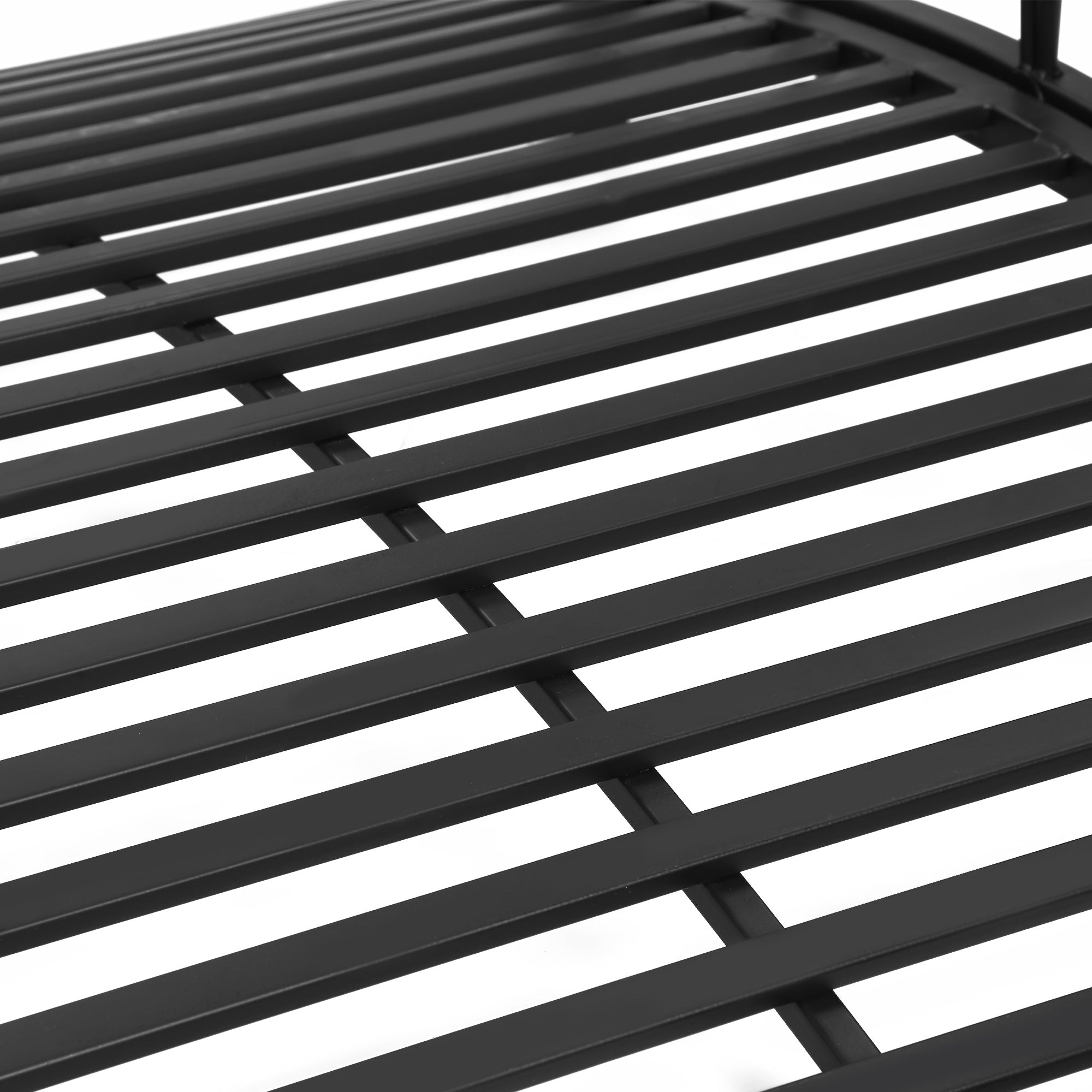 Outsunny 3.3FT Classic Wooden Garden Bridge with Safety Railings Decorative Arc Footbridge for Backyard Creek Stream Black