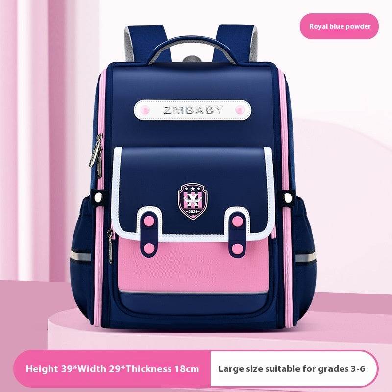 British Style School Bag Ergonomic Spine Supportive Backpack