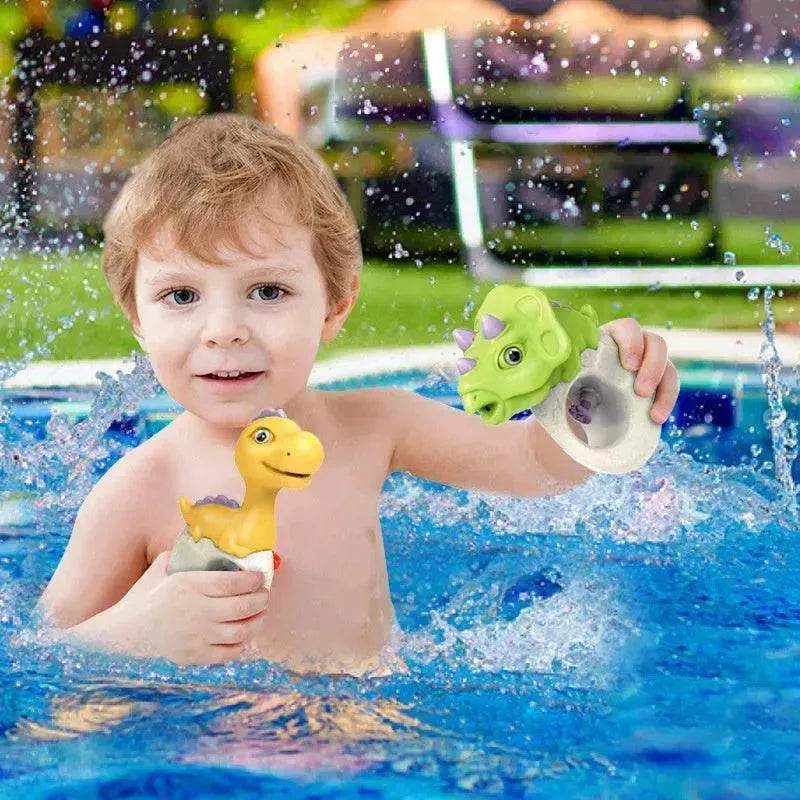 Baby Dinosaur Water Gun Toys For Kids Summer Beach Squirt Blaster Pistol Spray Bath Swim Game Toy For Children Shower Tool