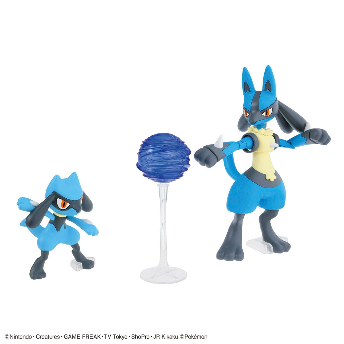 Pokémon Model Kit Lucario & Riolu