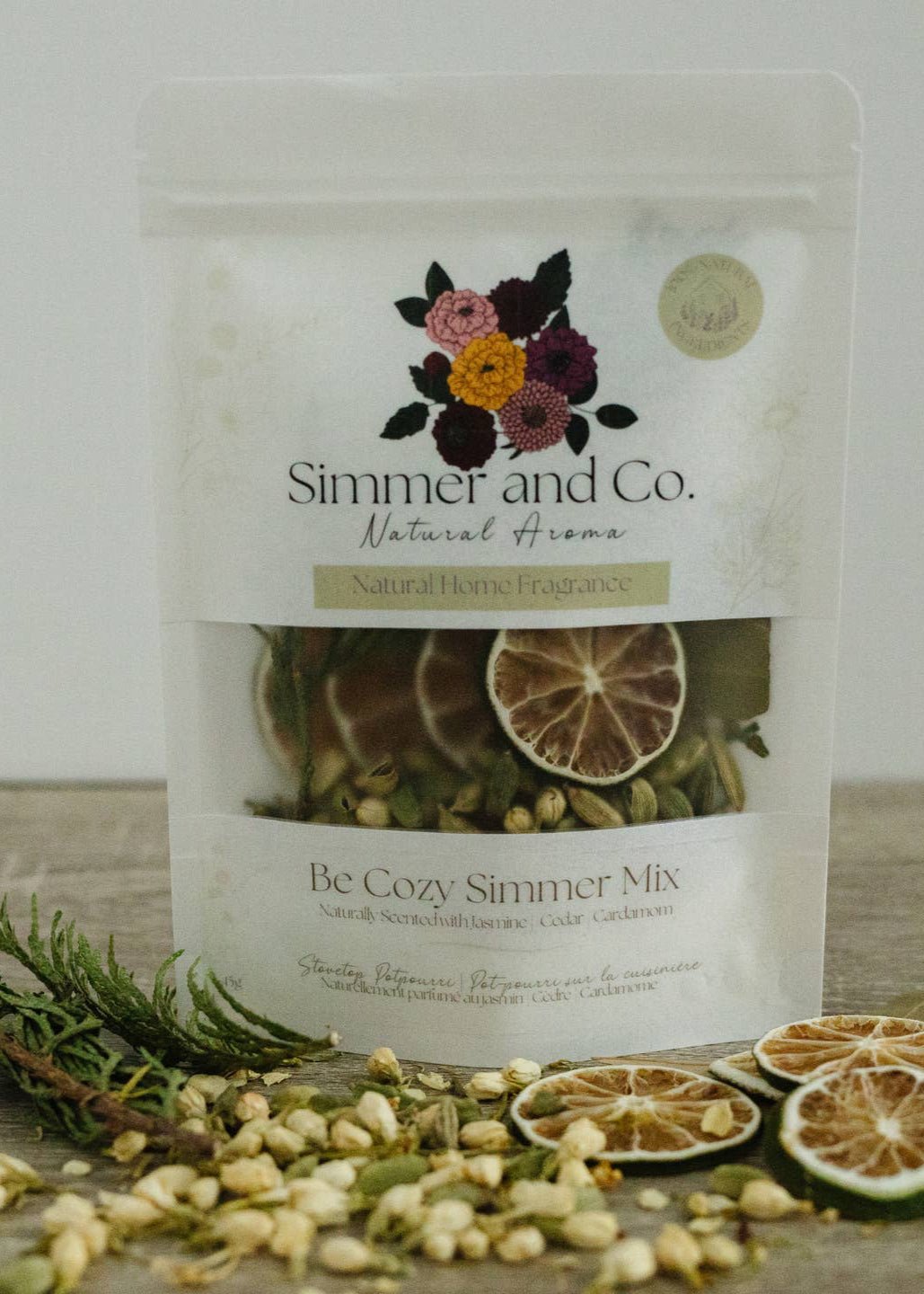 Be Cozy Simmer Pot Mix – Natural Jasmine Spice Aroma