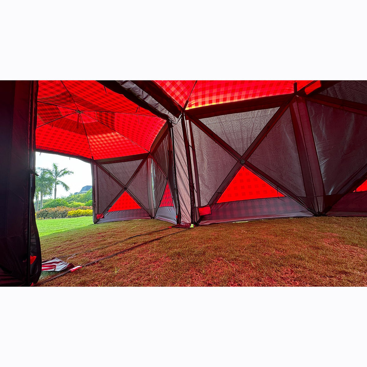 Bear Den Gazebo Connecting Gusset - Black