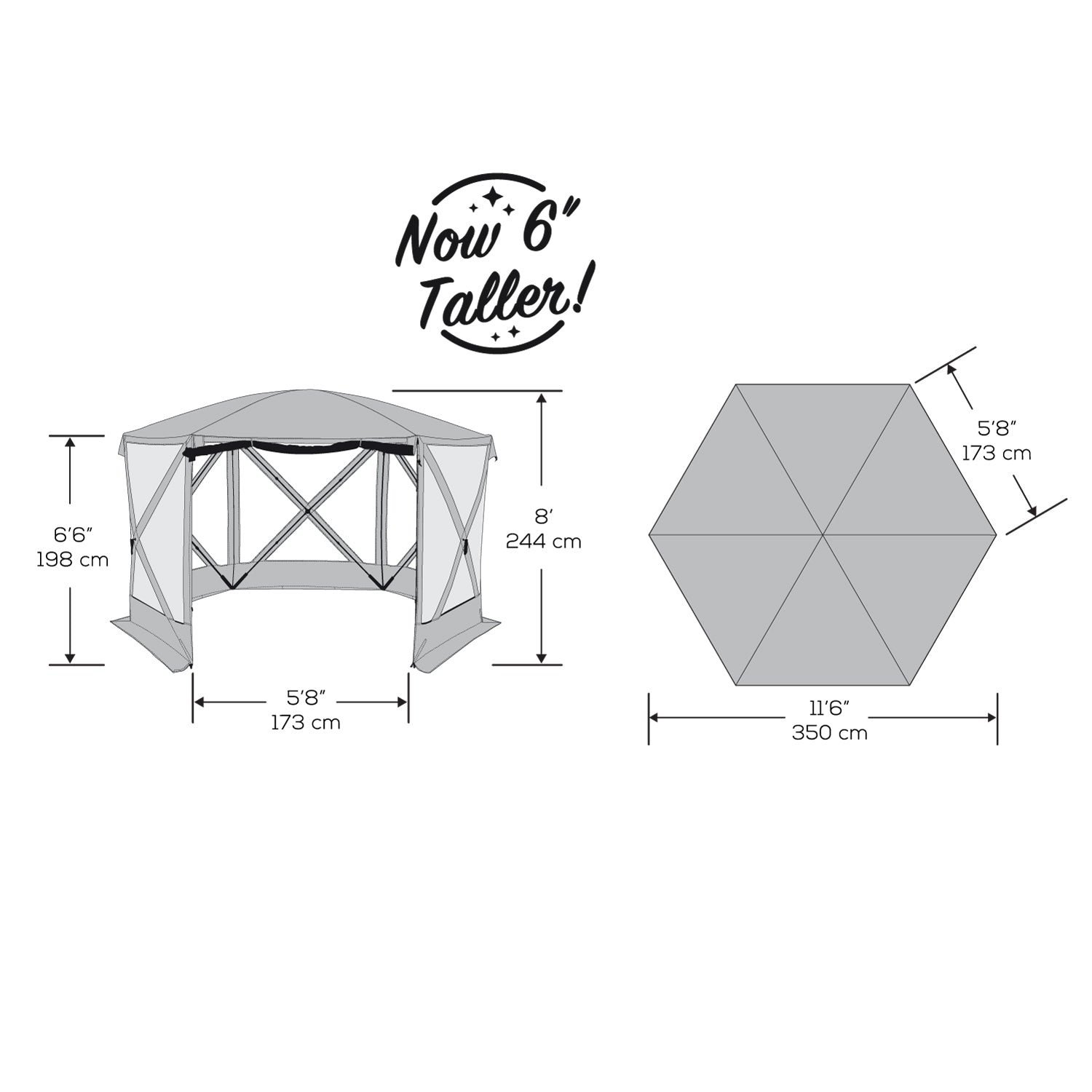 Bear Den Gazebo -6" Taller- 2025