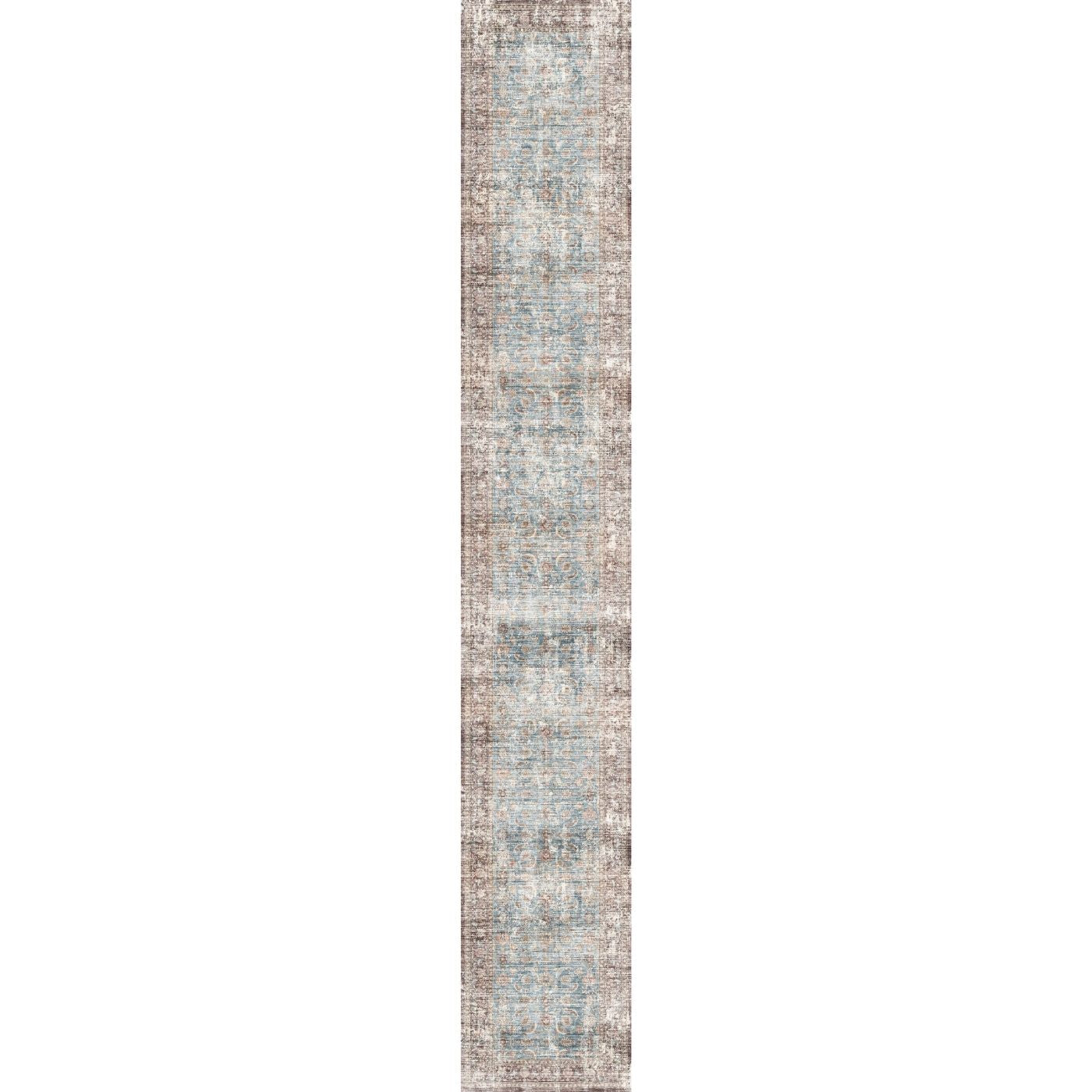 Zariah Brick Lagoon Rug