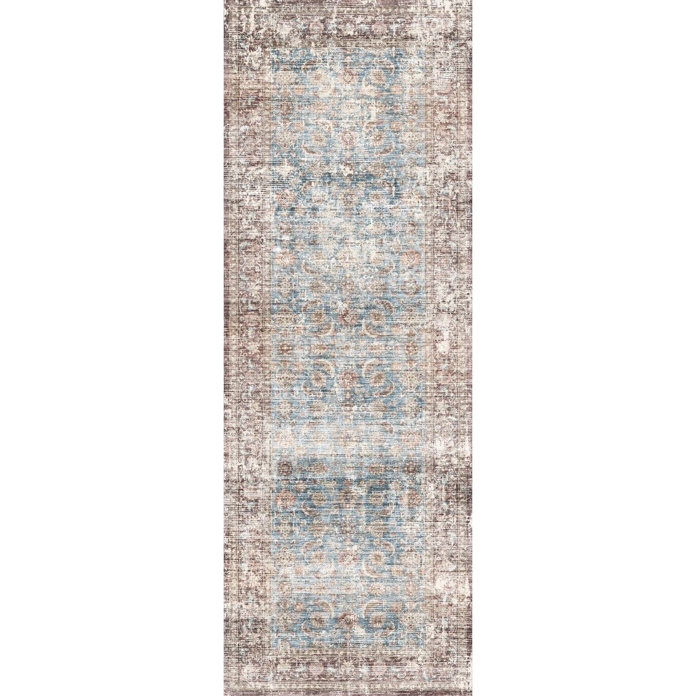 Zariah Brick Lagoon Rug