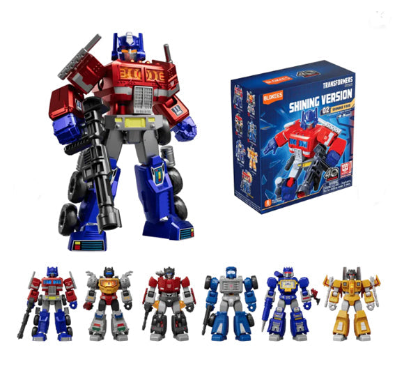 Blokees Transformers Galaxy Version - Shining Version 02 Shining 1985 (Blind Box)
