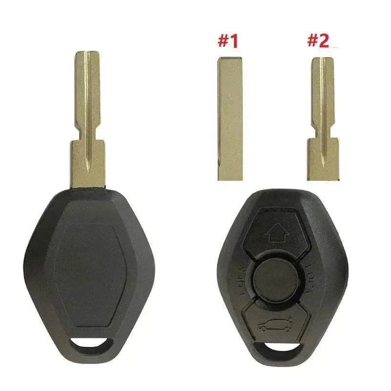 BMW EWS 3 Key Straight Board Replacement Remote Fob Key 315/433 MHZ ID44 HU58 Chip