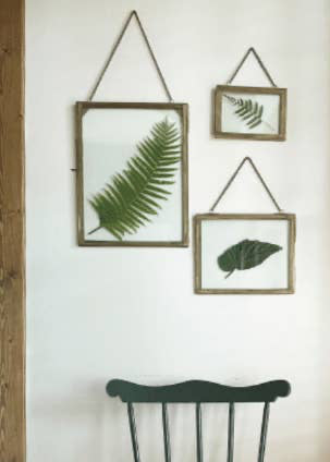 Brass Hanging Photo Frame