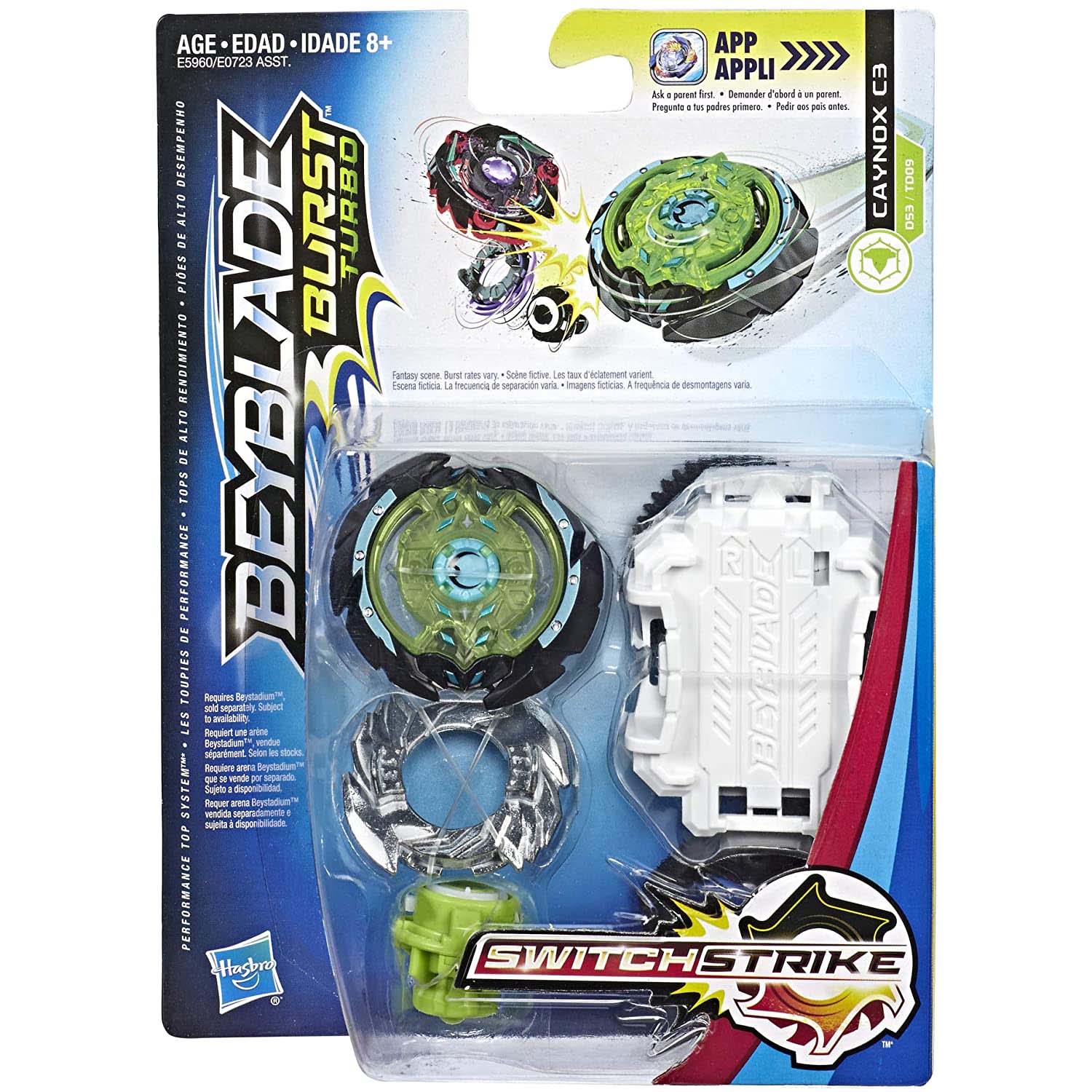 Beyblade Burst Evolution SwitchStrike Starter Pack - Caynox C3