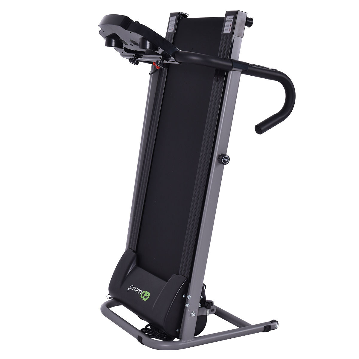 Electric Foldable Treadmill with LCD Display and Heart Rate SensorÂ