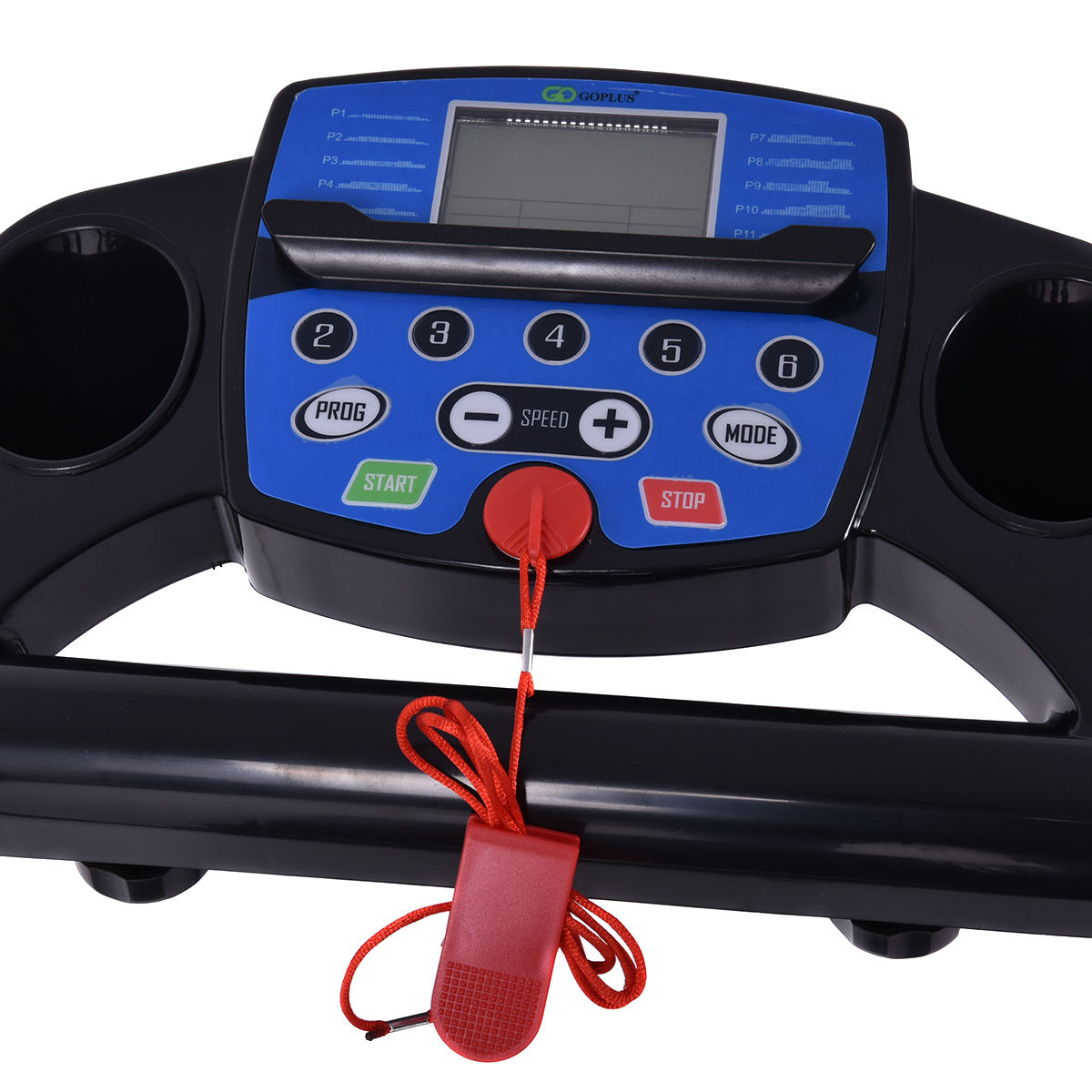 Electric Foldable Treadmill with LCD Display and Heart Rate SensorÂ