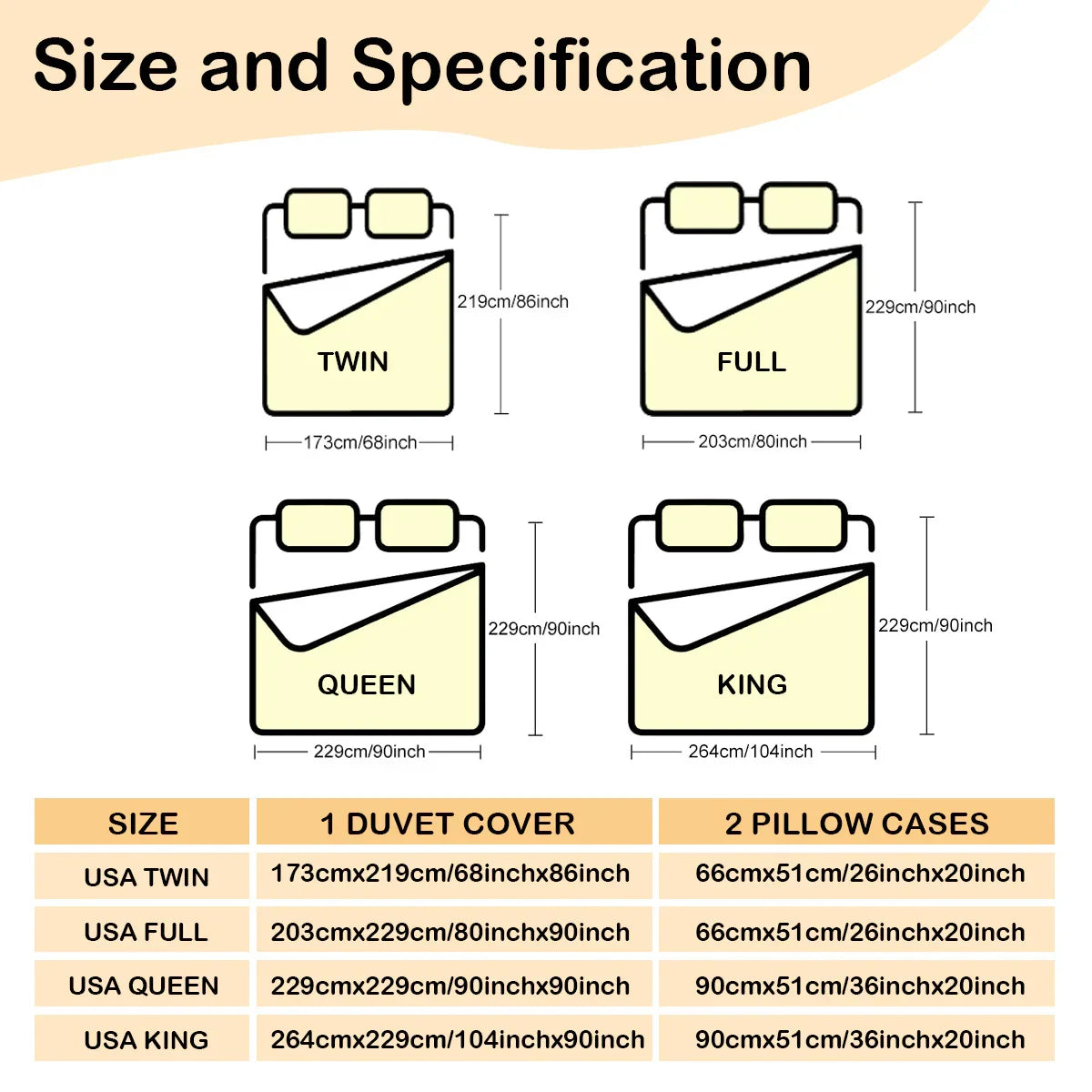 3-piece Set Of Simple And Fresh Blue And White Floral Duvet Cover, Polyester Bedroom Decoration Bedding Set Twin Full Queen King Size