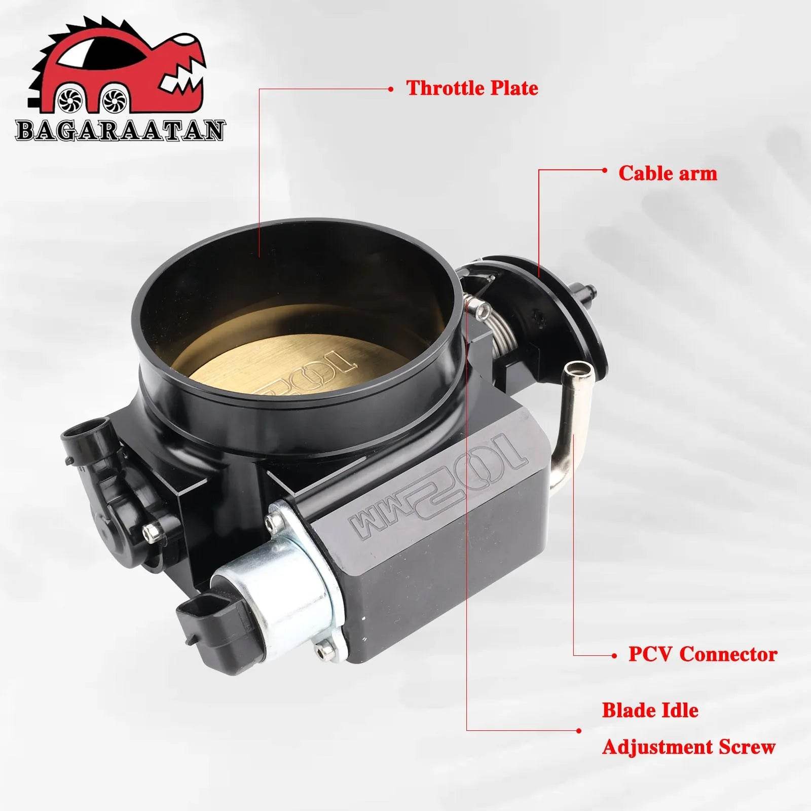 Auto LS1 Engine Intake Manifold 102MM